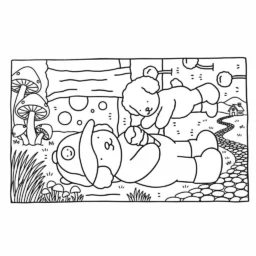 Desenho Bobbie Goods Brincando no Parque para colorir