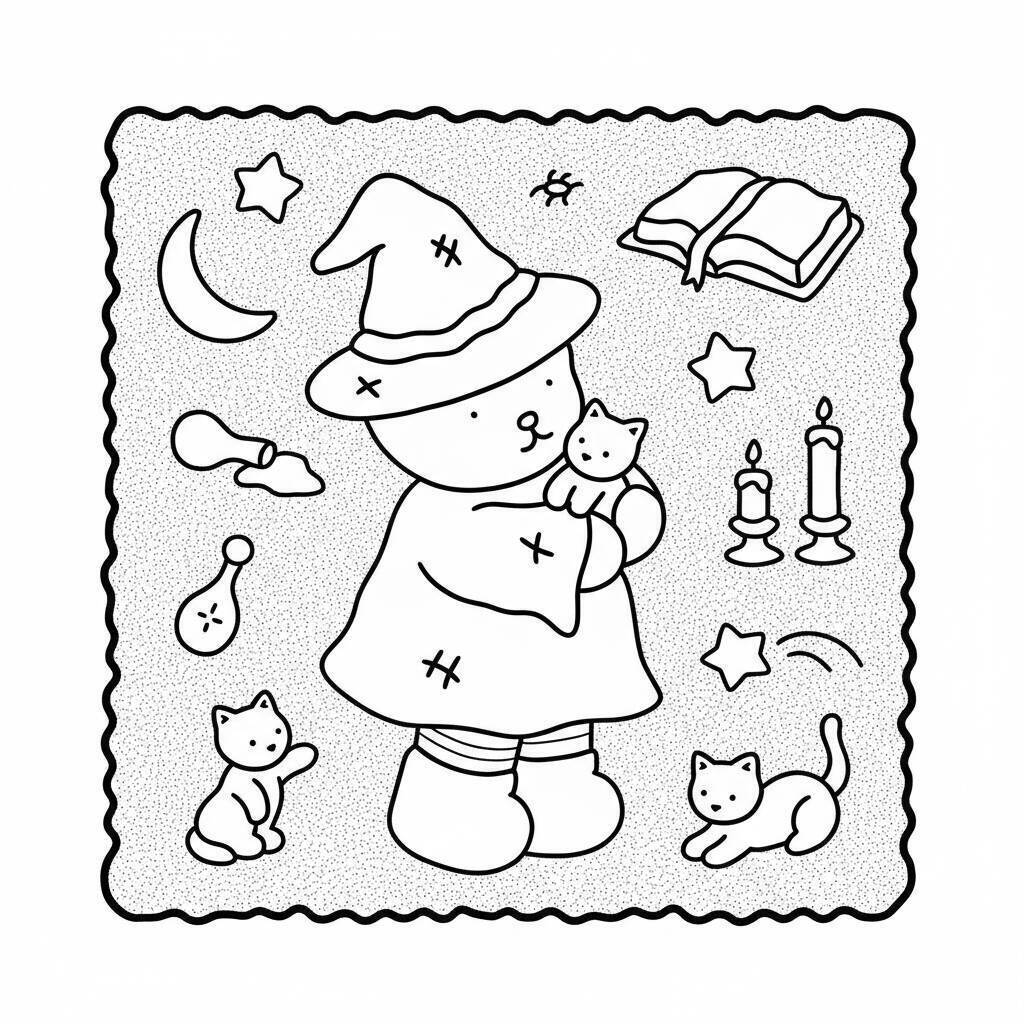 Desenho Bobbie Goods de Mágica para colorir