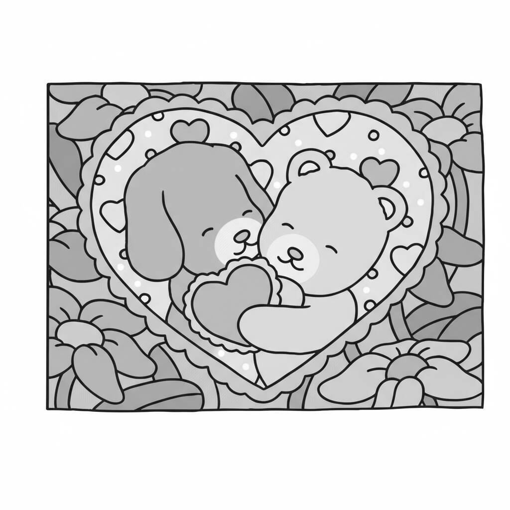 Desenho Bobbie Goods de amigos para colorir