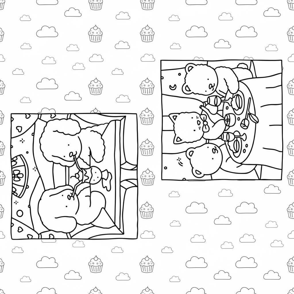 Desenho Bobbie Goods na festa para colorir