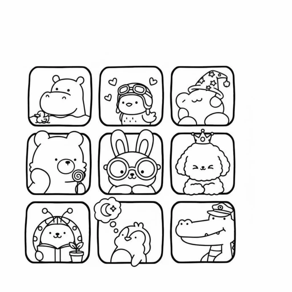 Desenho Cozy Friend Diversão para colorir