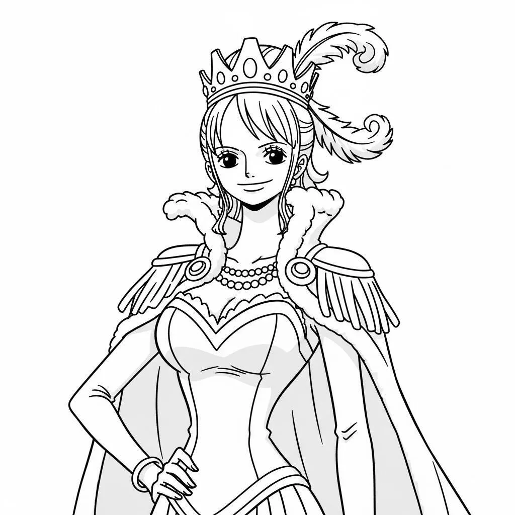 Desenho da Vivi para Colorir