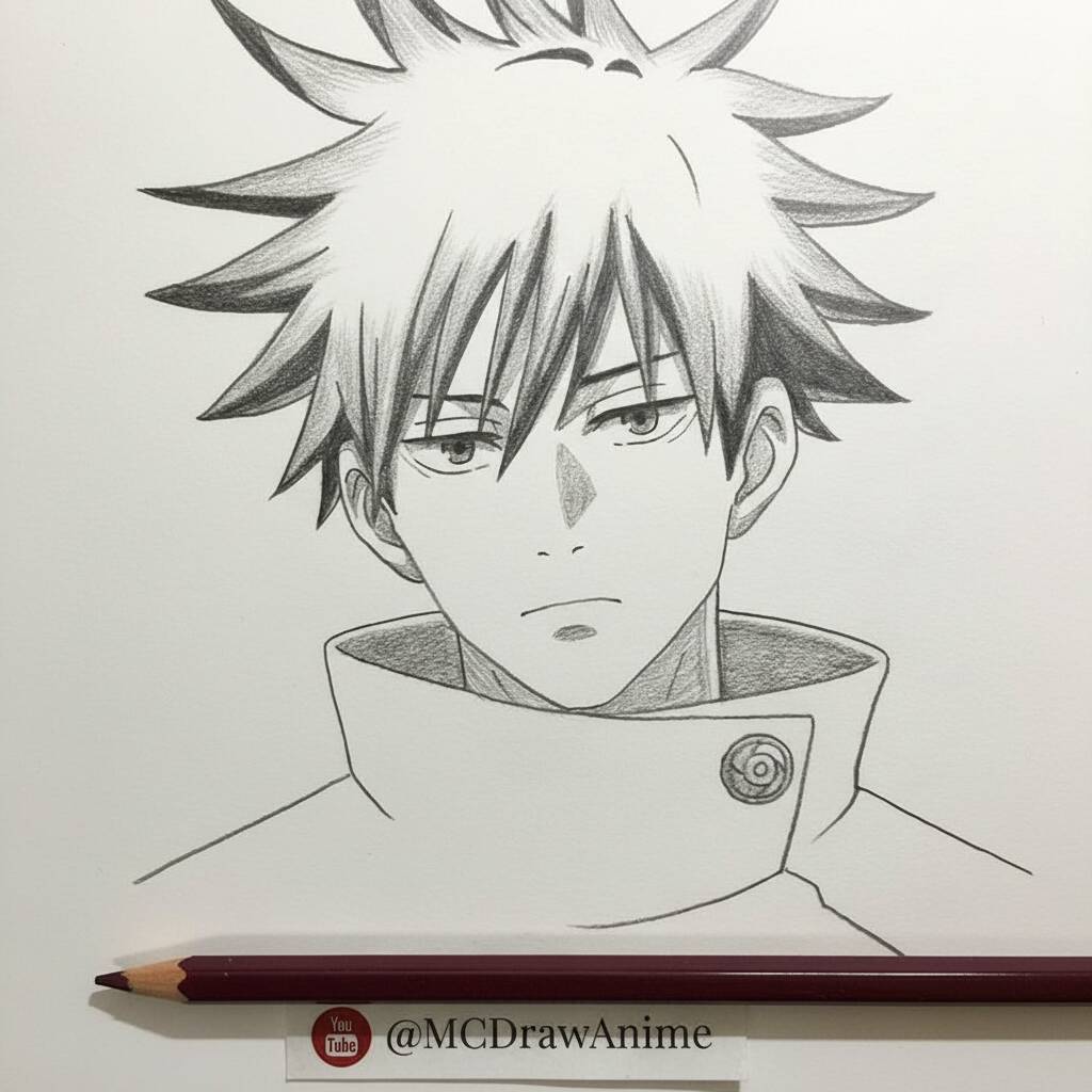 Desenho de Anime para Desenhar de Gojo