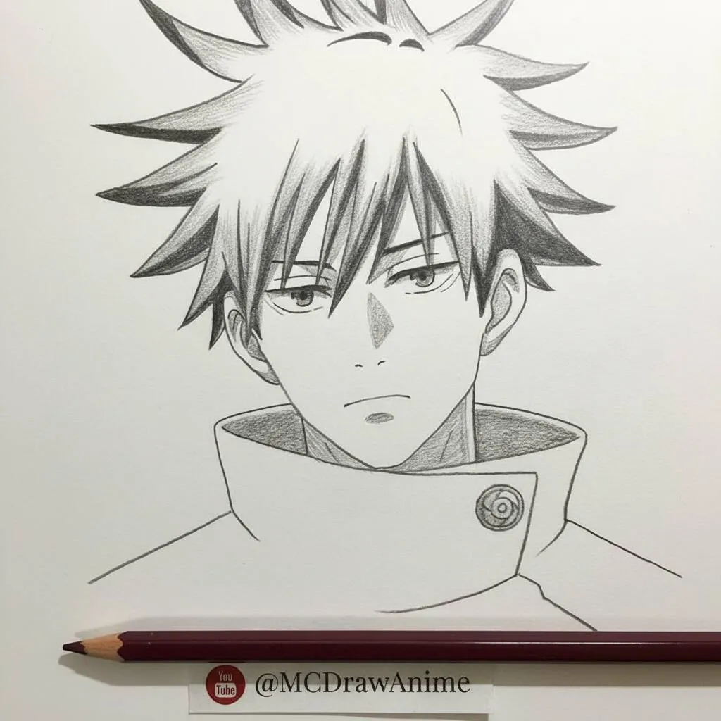 Desenho de Anime para Desenhar de Gojo