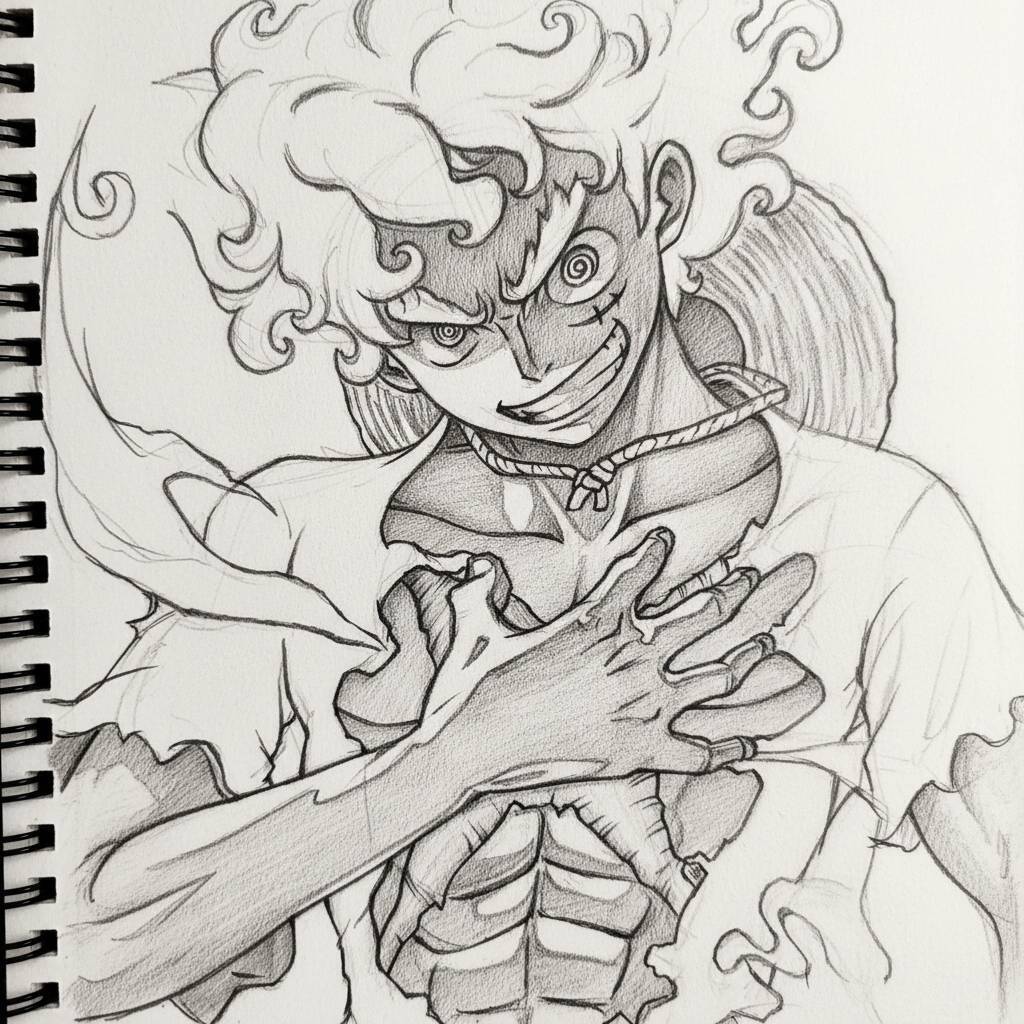 Desenho de Anime para Desenhar de um personagem de anime