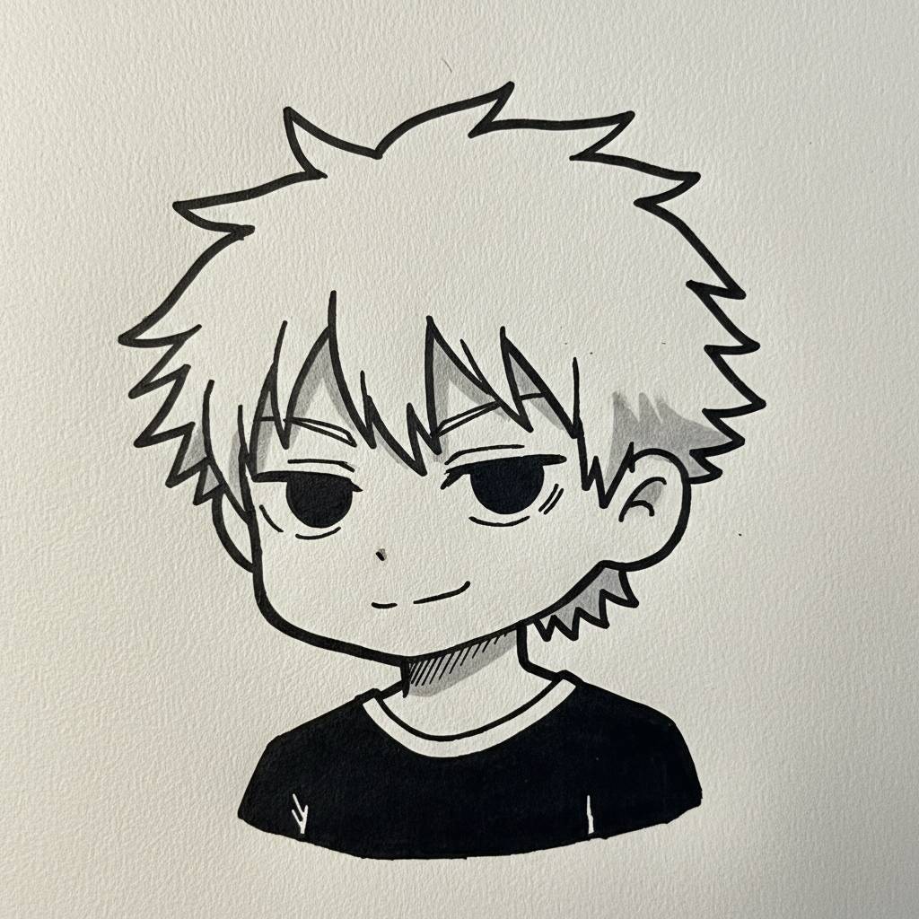 Desenho de Anime para Desenhar de um personagem de anime