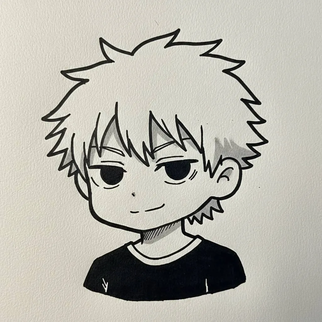 Desenho de Anime para Desenhar de um personagem de anime