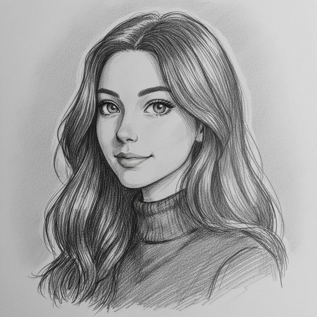 Desenho de Anime para Desenhar de uma Garota
