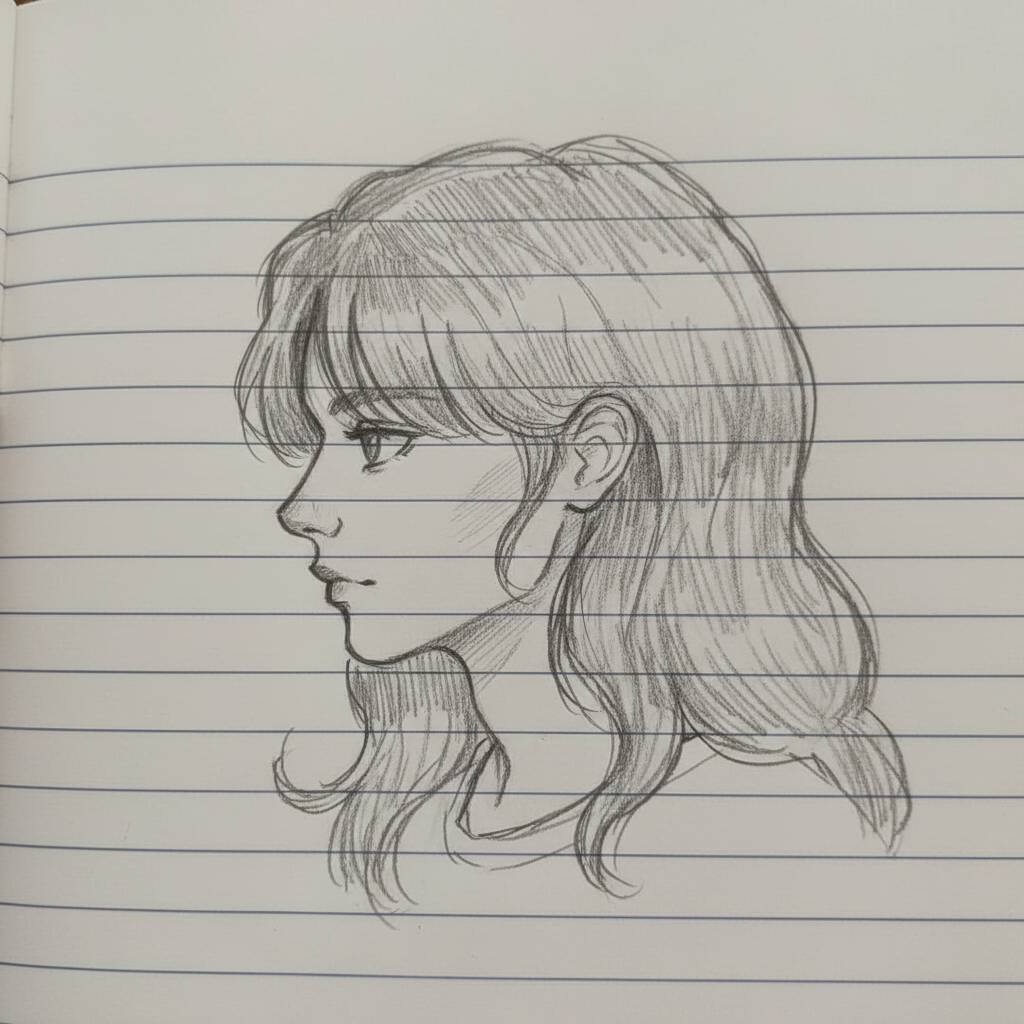 Desenho de Anime para Desenhar de uma garota