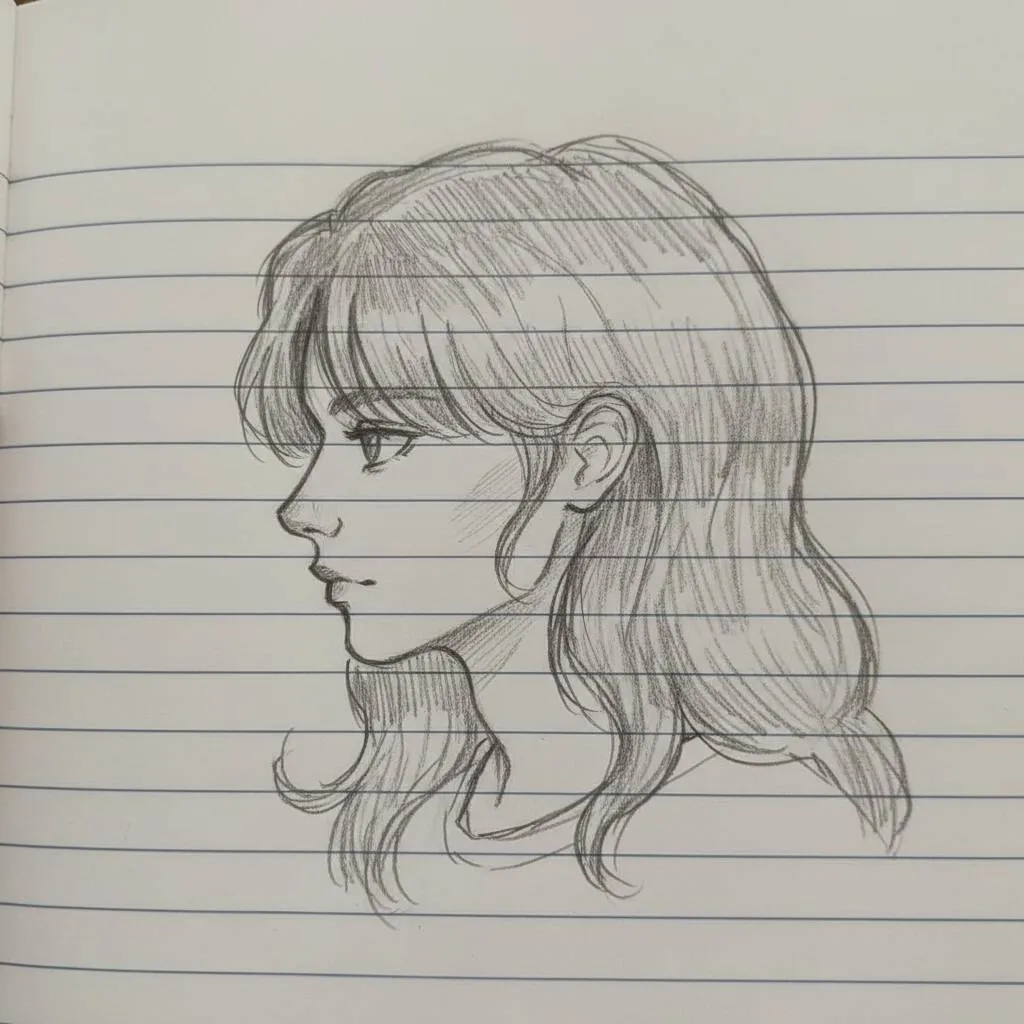 Desenho de Anime para Desenhar de uma garota Desenho de Anime para Desenhar de uma garota