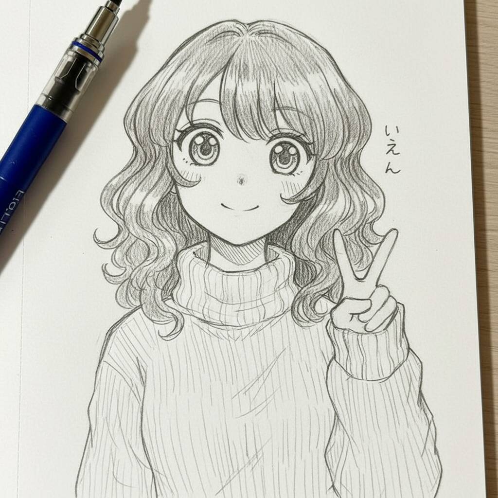 Desenho de Anime para Desenhar de uma garota