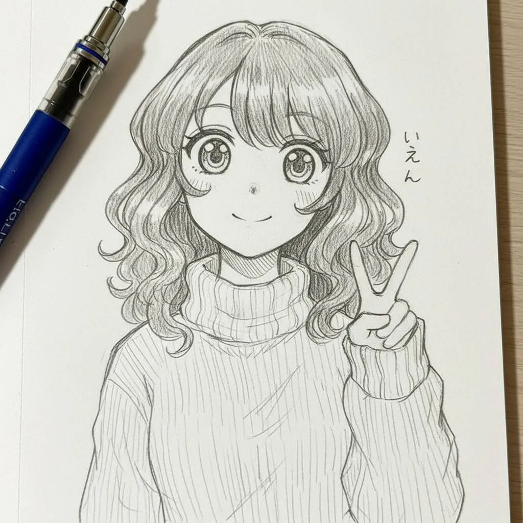 Desenho de Anime para Desenhar de uma garota