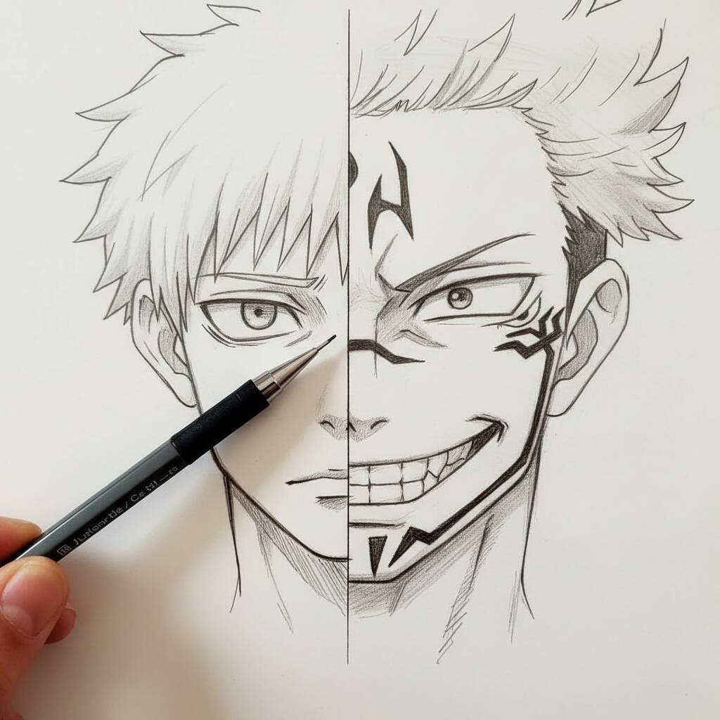 Desenho de Anime para Desenhar do Bakugo