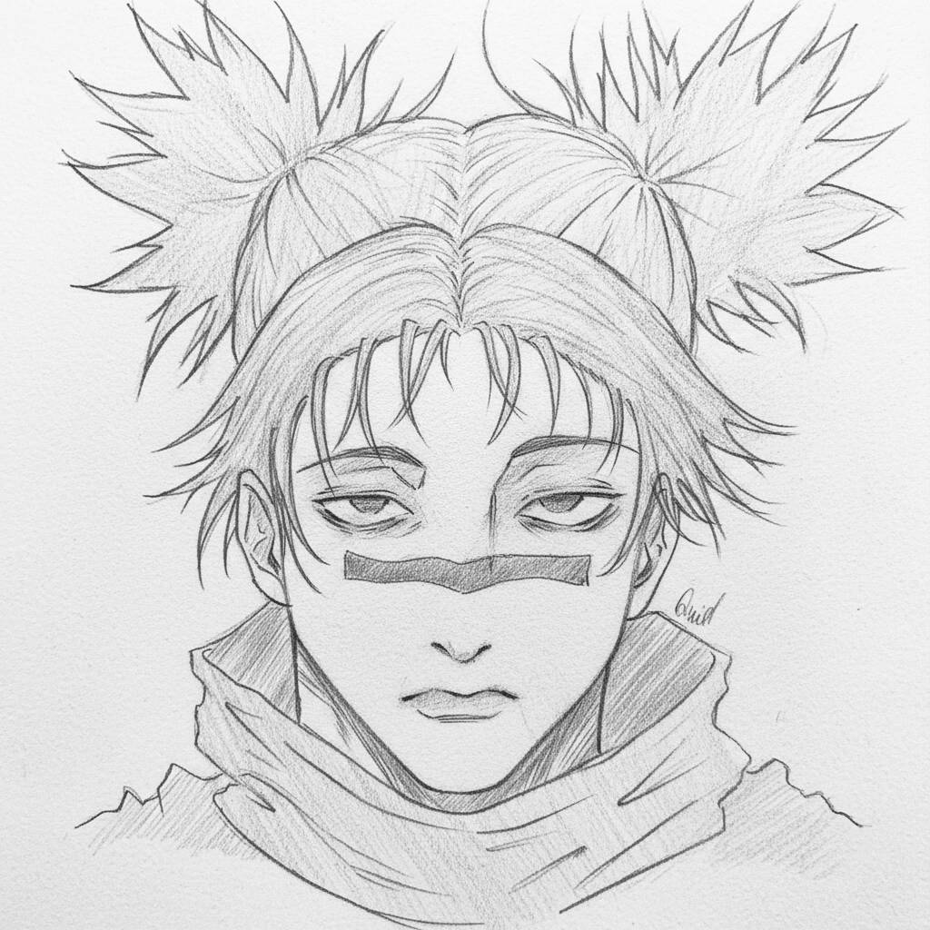 Desenho de Anime para Desenhar do Kakashi