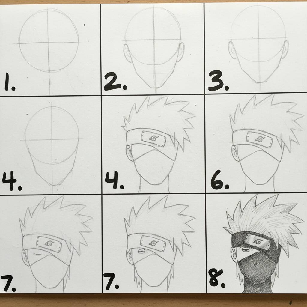 Desenho de Anime para Desenhar do Naruto