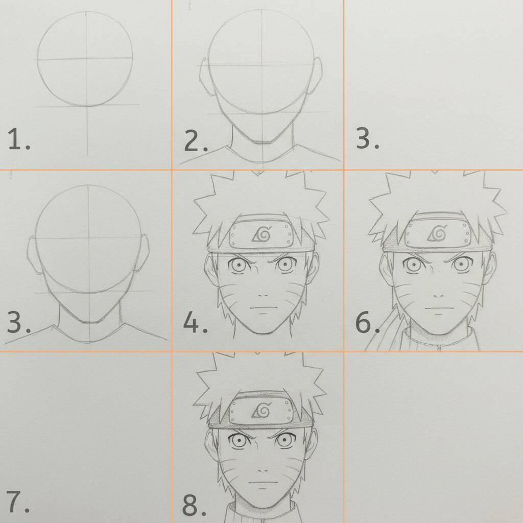 Desenho de Anime para Desenhar do Naruto
