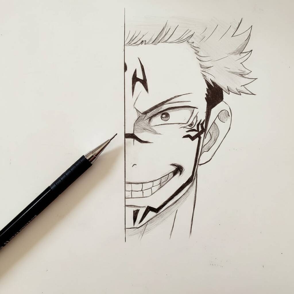 Desenho de Anime para Desenhar do personagem de anime