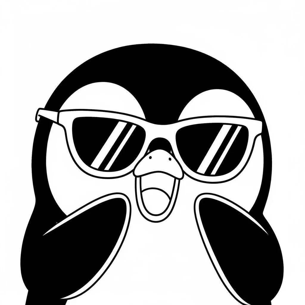 Desenho de Badtz-Maru para Colorir