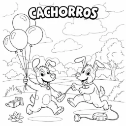 Dog Coloring Pages for Children
