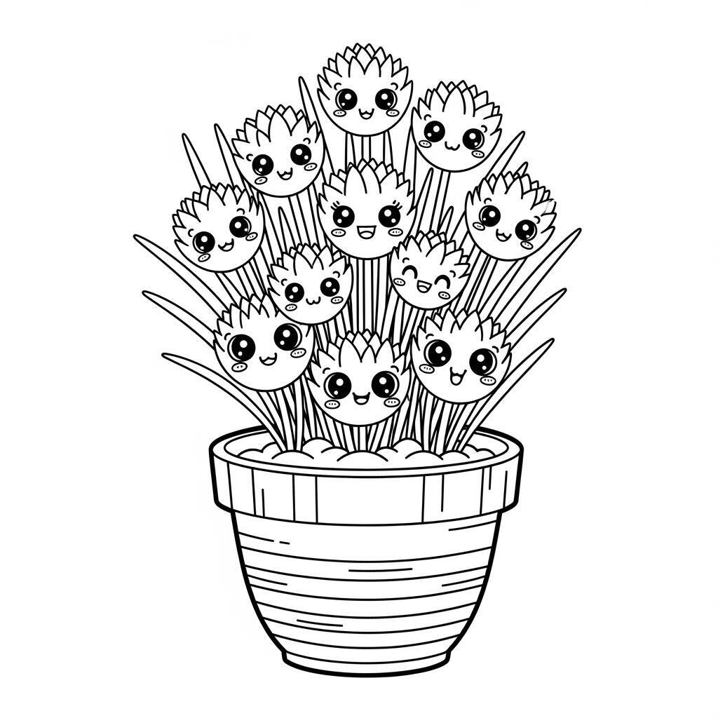 Desenho de Cebolinha para Colorir