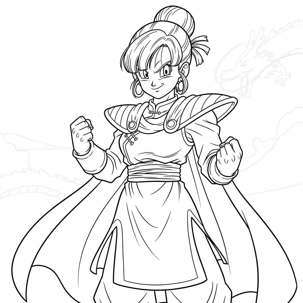 Desenho de Chichi para Colorir