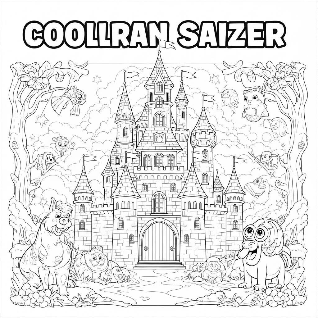 Fairy Tales Coloring Page