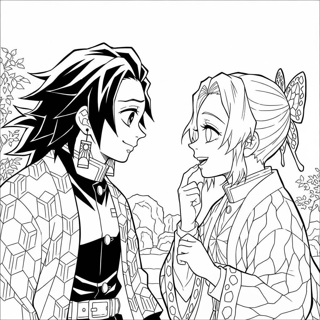 Giyu und Shinobu Malseite