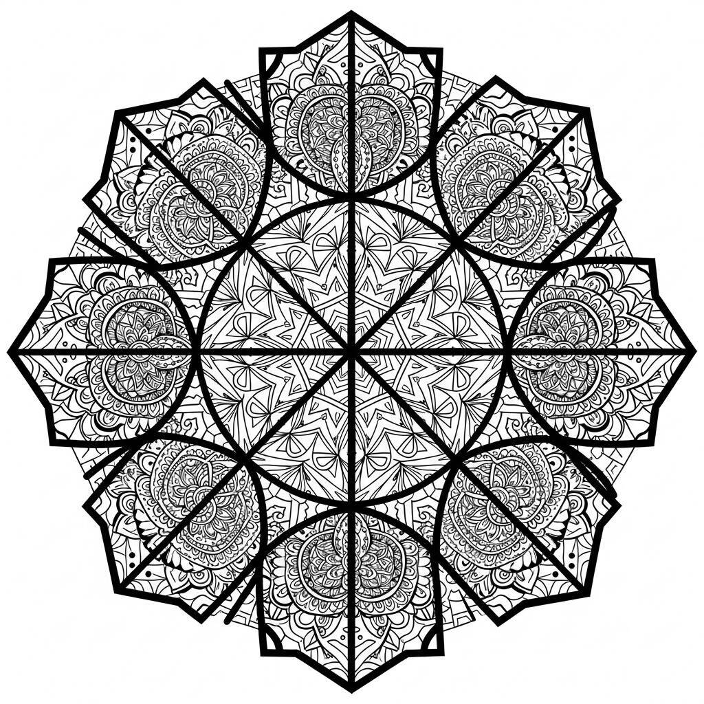 Mandala-Malseite