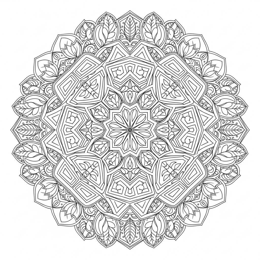 Coloriage Mandalas