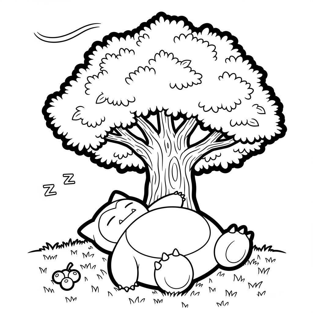 Snorlax-Malseite