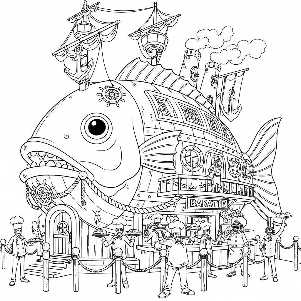 Coloriage Baratie