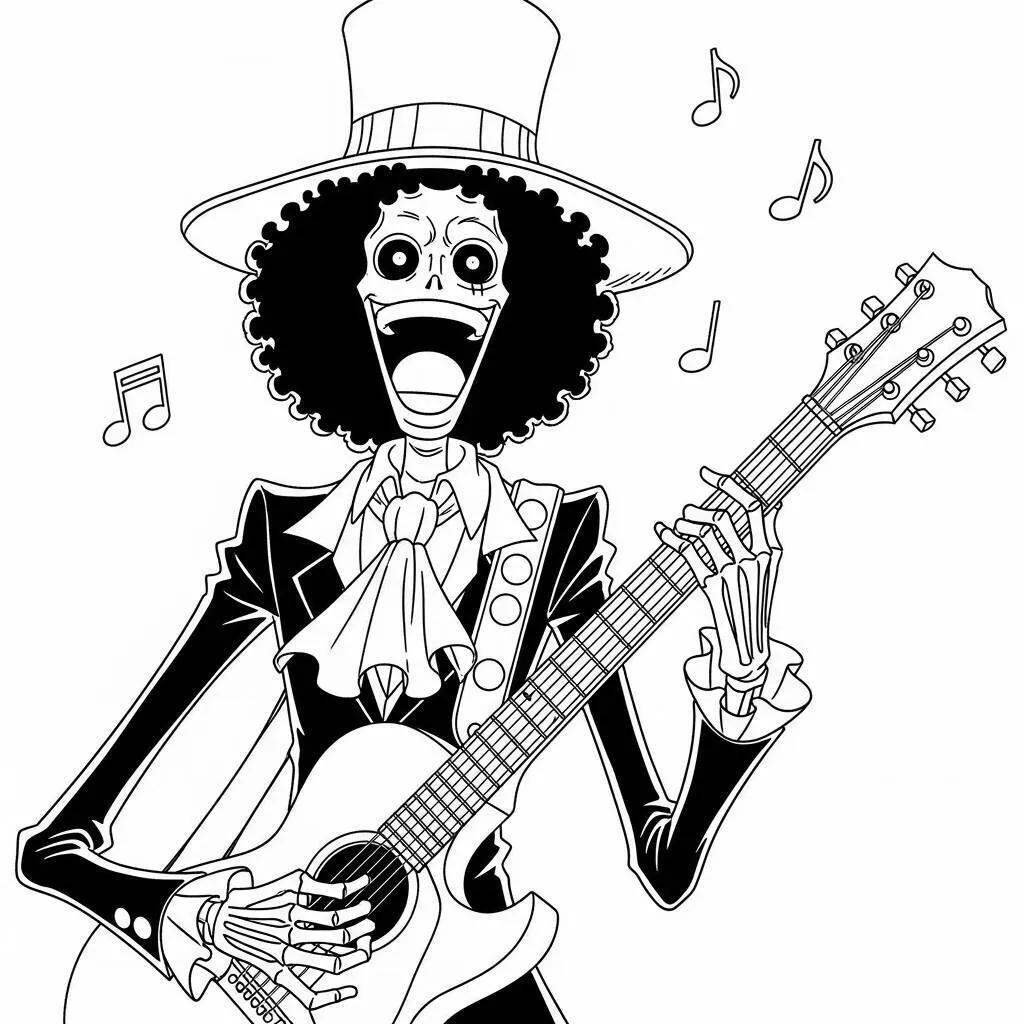 Desenho do Brook para Colorir
