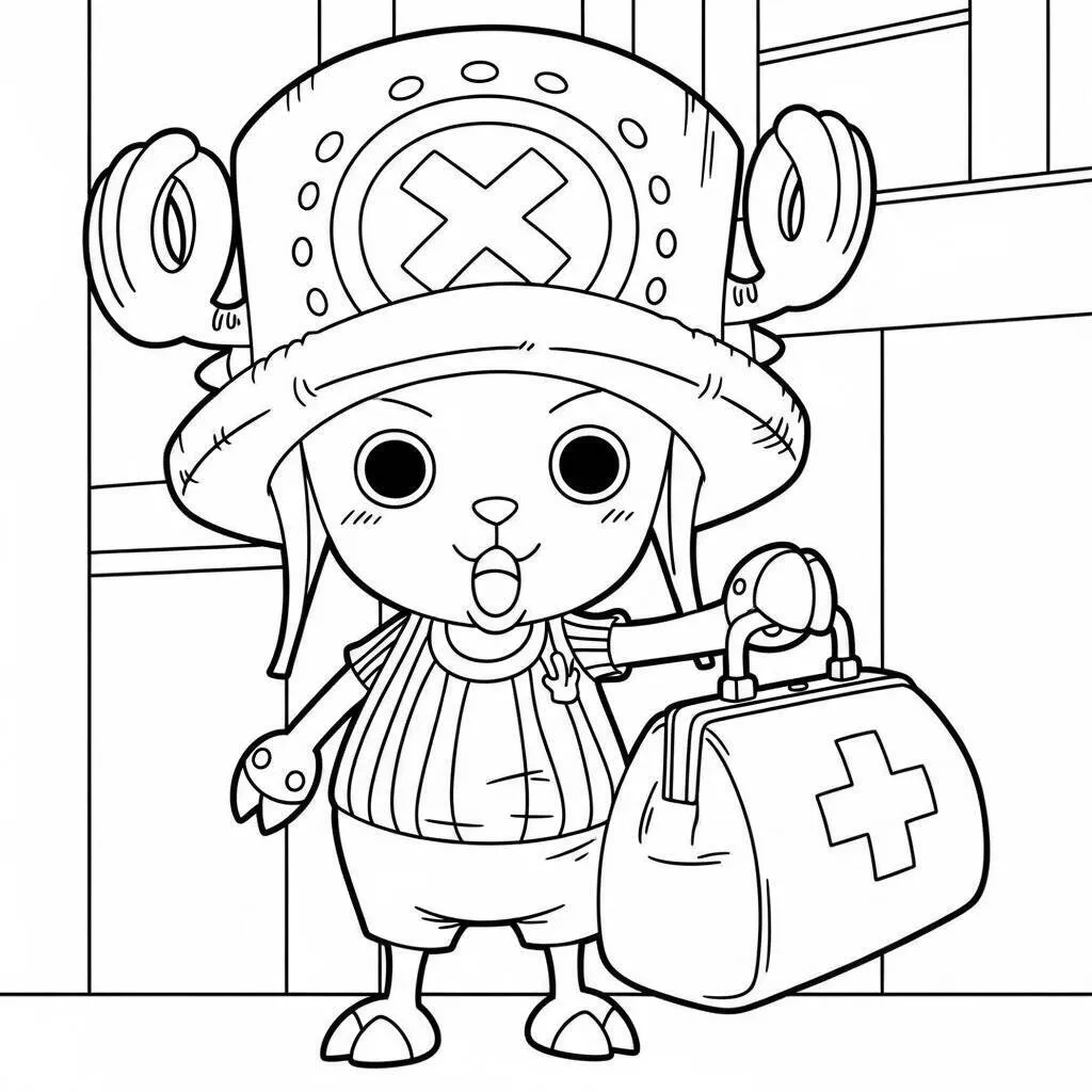Desenho do Chopper para Colorir