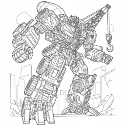 Desenho do Devastator para Colorir