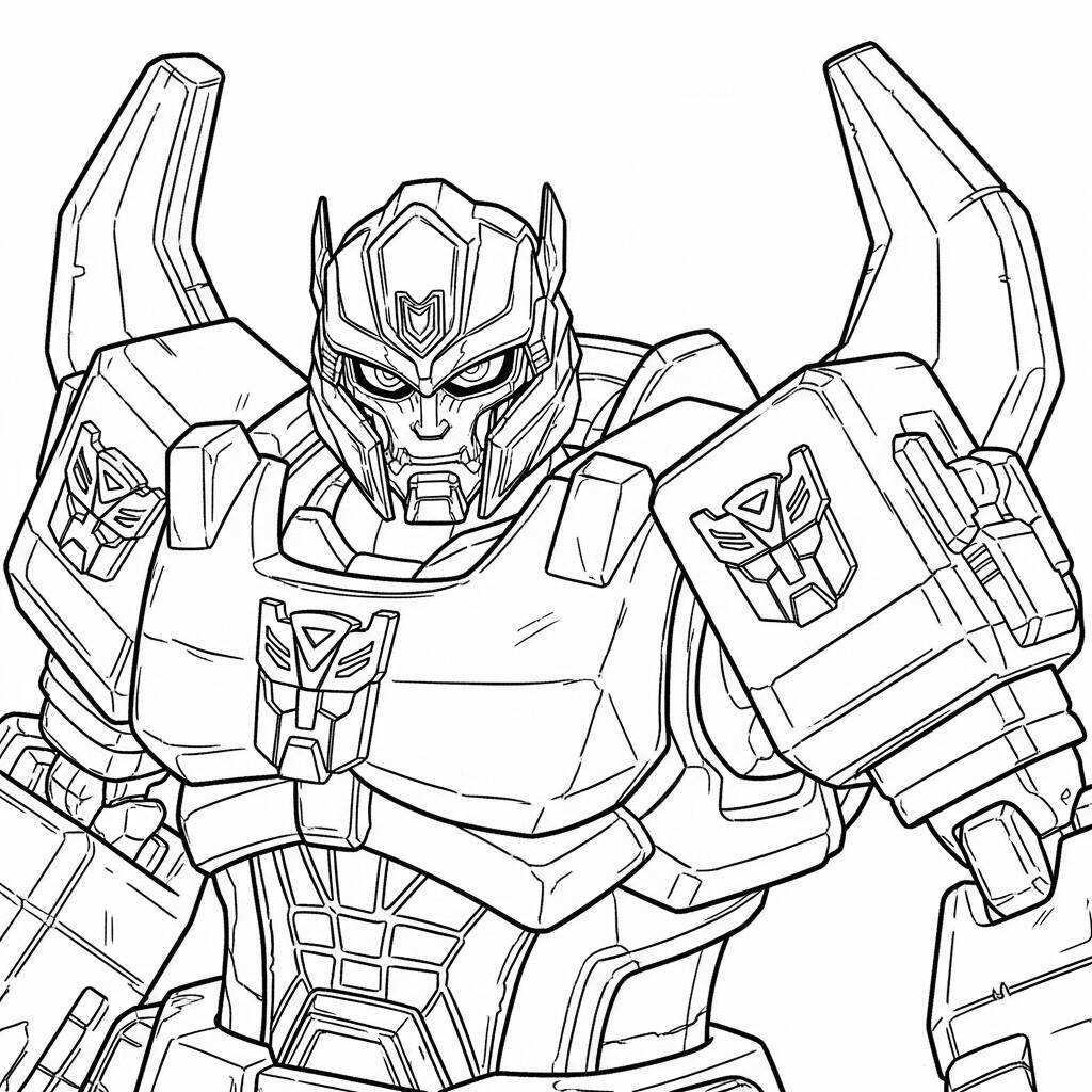 Coloriage Grimlock