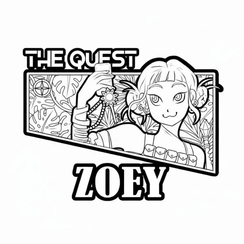 Desenho do Huntrix para colorir