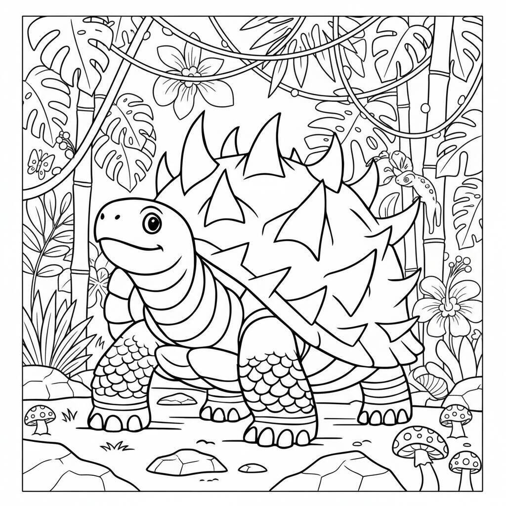 Desenho do Italian Brainrot para colorir