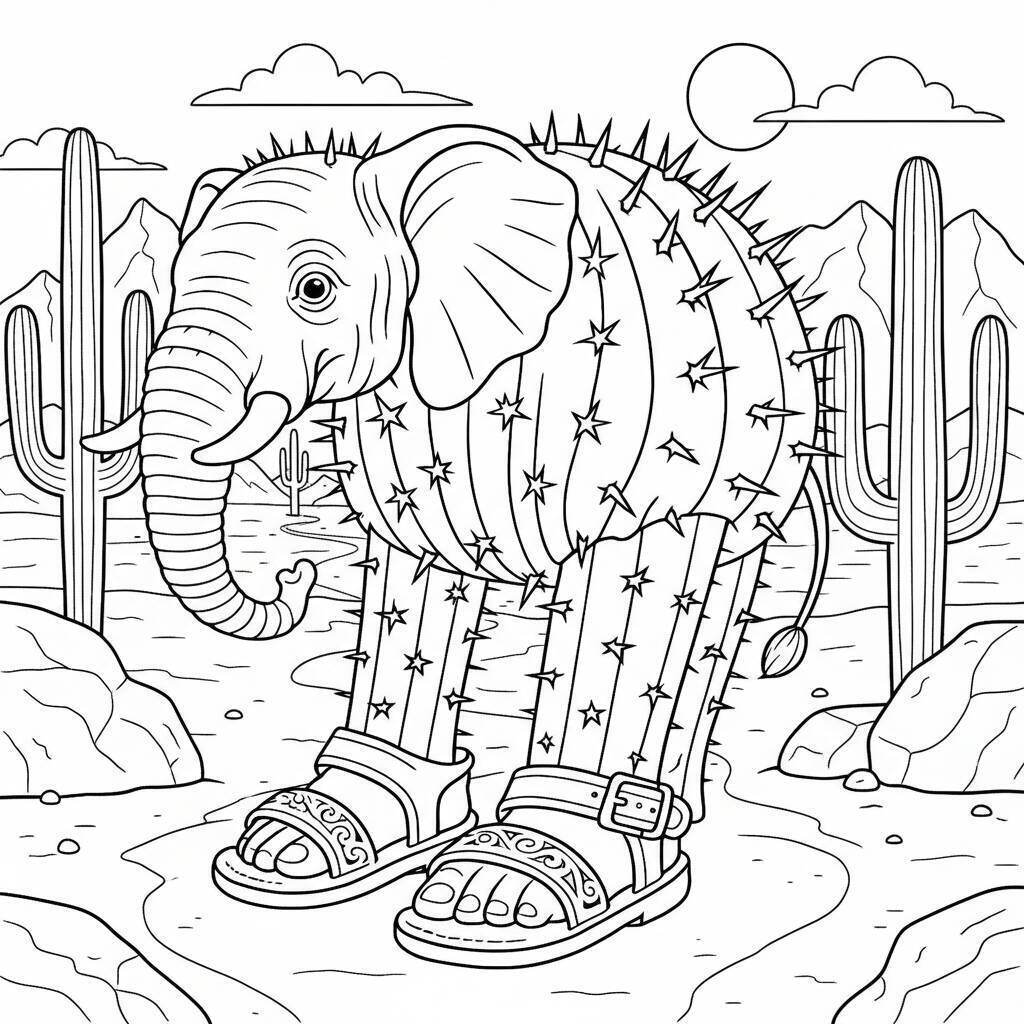 Desenho do Italian Brainrot para colorir