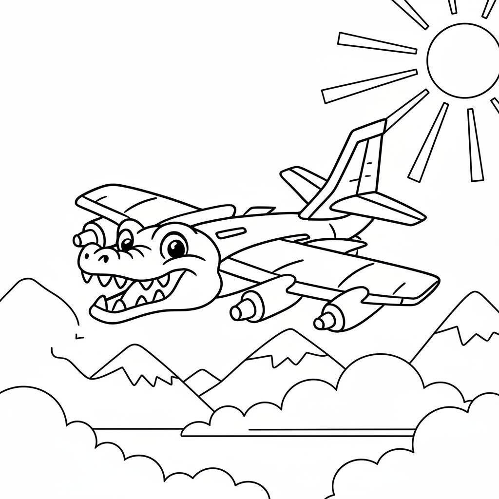 Desenho do Italian Brainrot para colorir