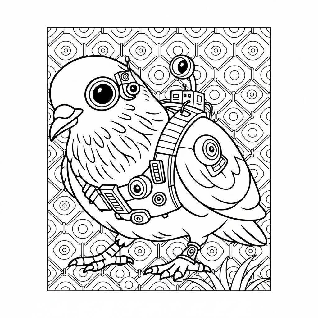 Desenho do Italian Brainrot para colorir