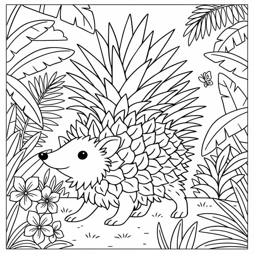 Desenho do Italian Brainrot para colorir