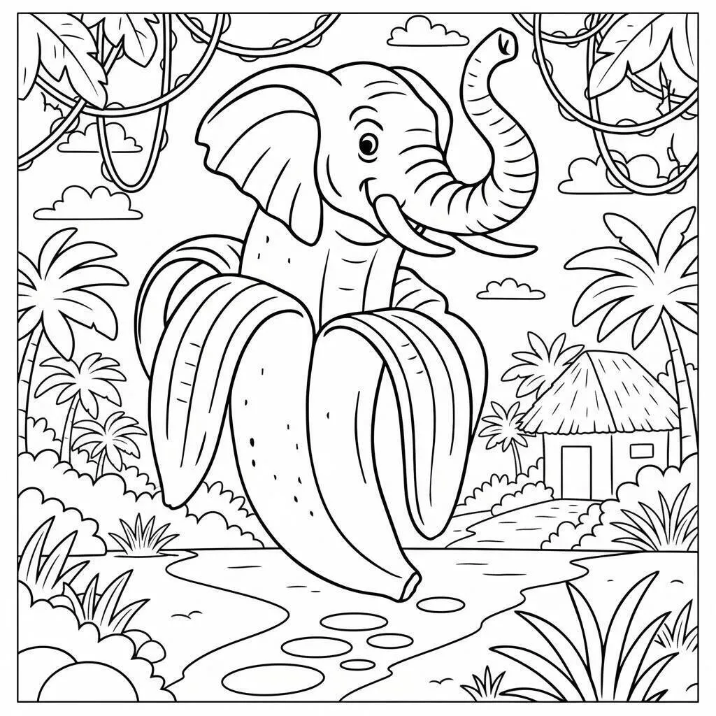 Desenho do Italian Brainrot para colorir