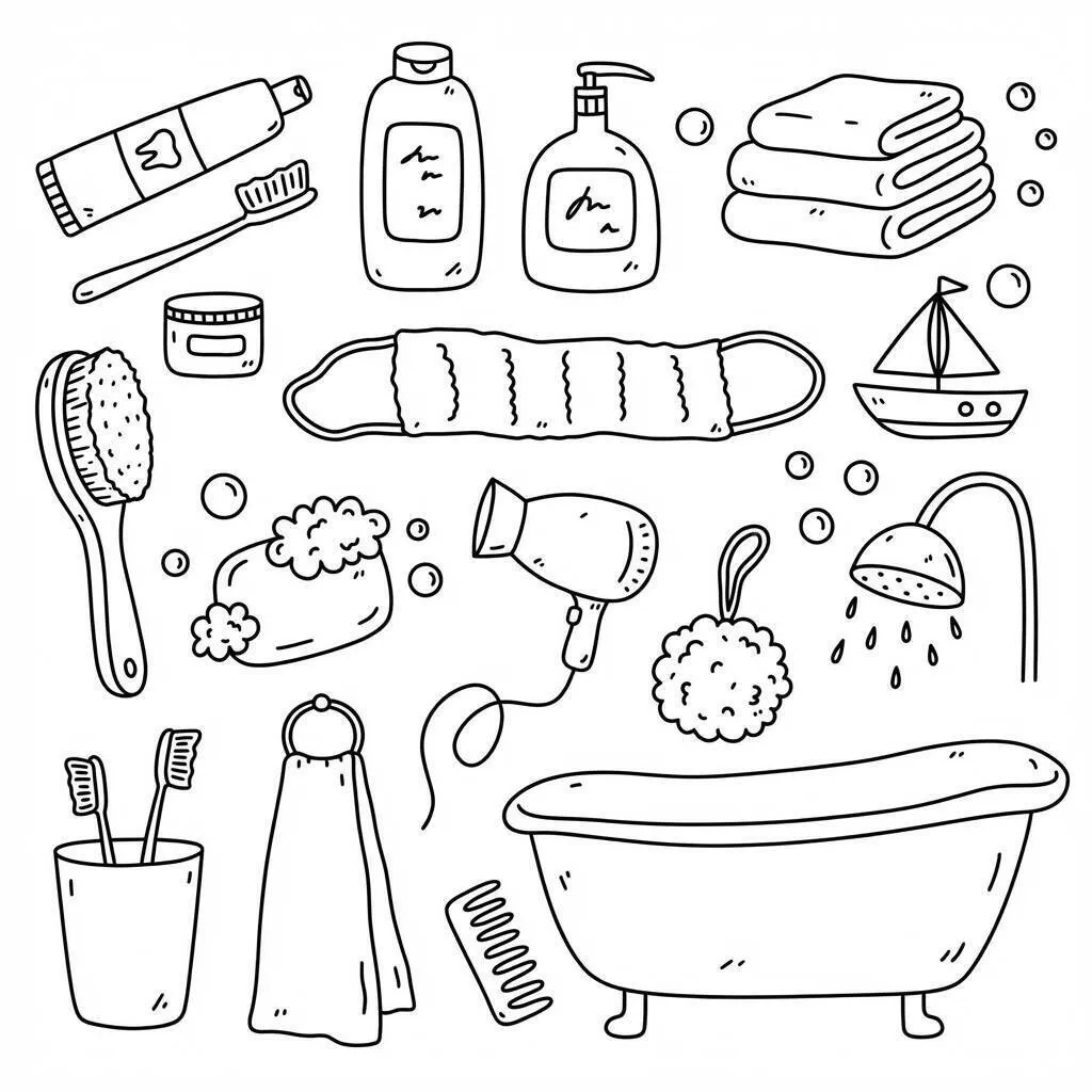 Desenho do Paper Duck para colorir