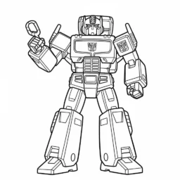 Desenho do Ratchet para Colorir