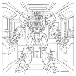 Shockwave coloring page in a laboratory