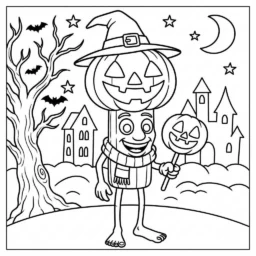 Desenho do Tung Tung Tung Sahur para colorir