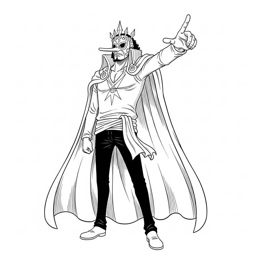 Coloriage Sogeking