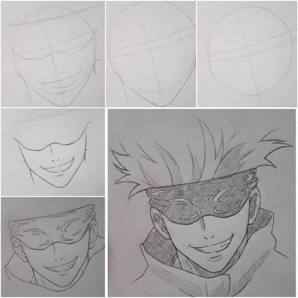 Desenho passo a passo de um super-herói para colorir