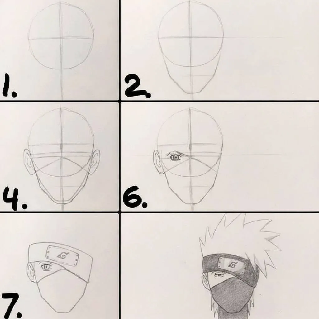 Como Desenhar Passo a Passo um personagem de anime passo a passo Ilustração passo a passo para desenhar um personagem de anime