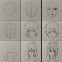 Passo a passo para desenhar um personagem de anime